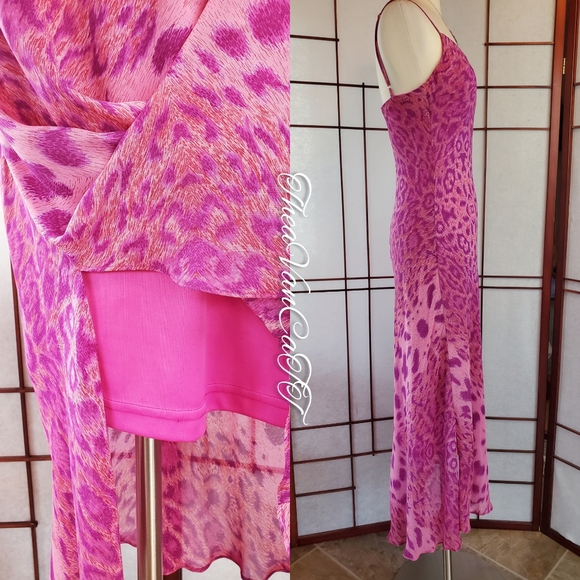 BETSEY JOHNSON - Sexy Leopard Slip On Style Dress! - Picture 2 of 3